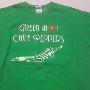 Green Hot Chili Peppers